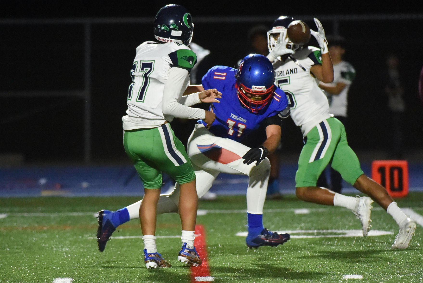 PHOTOS: Fountain-Fort Carson Trojans (21) Overland Trailblazers (29)